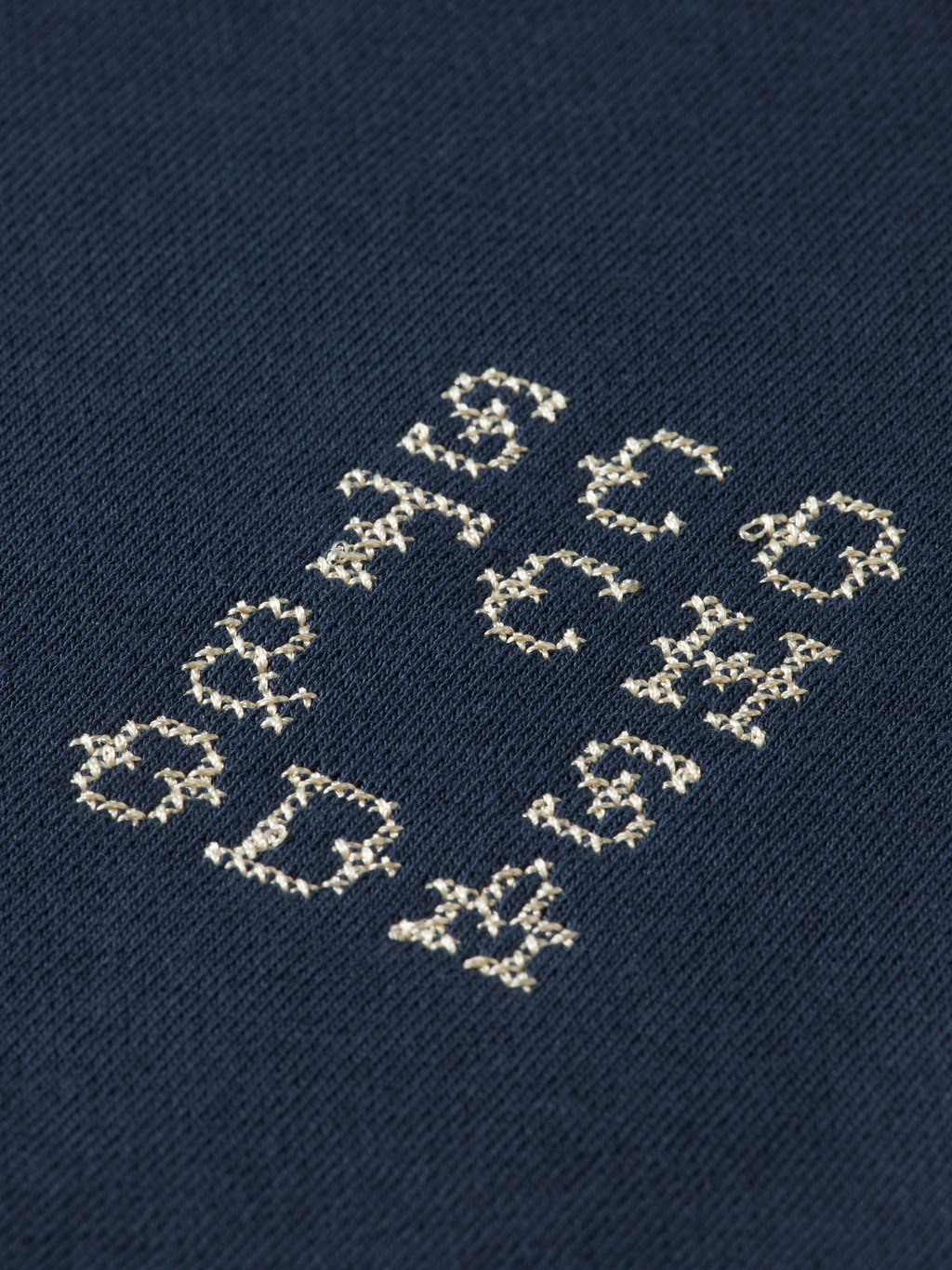 Embroidered sweatshirt