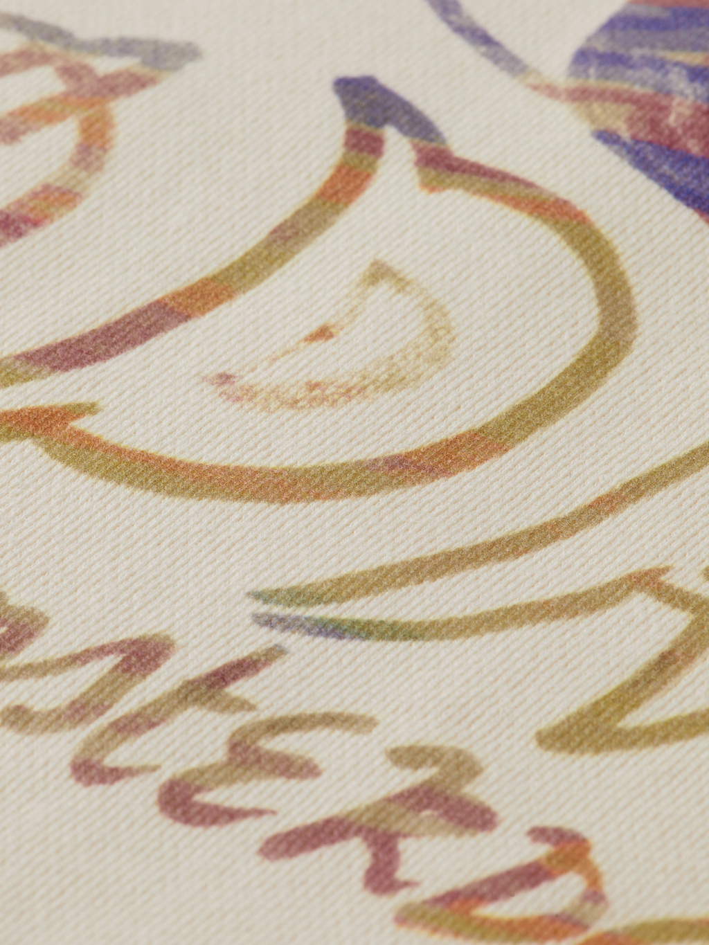 Washed artwork hoodie