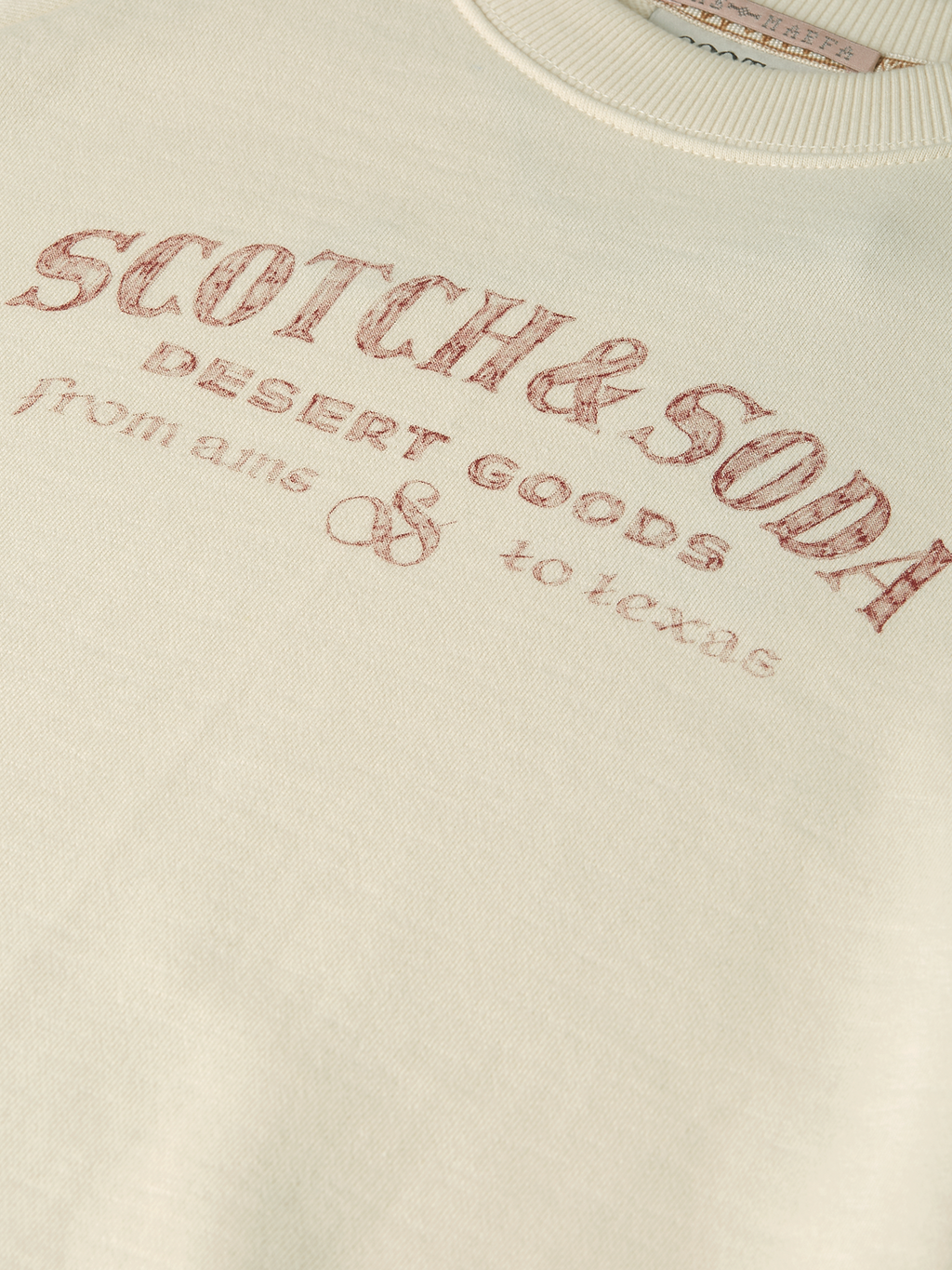 Artwork sweatshirt top