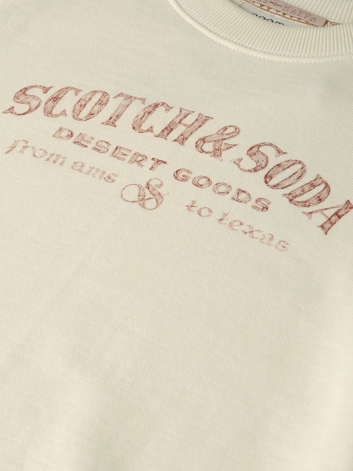 Artwork sweatshirt top