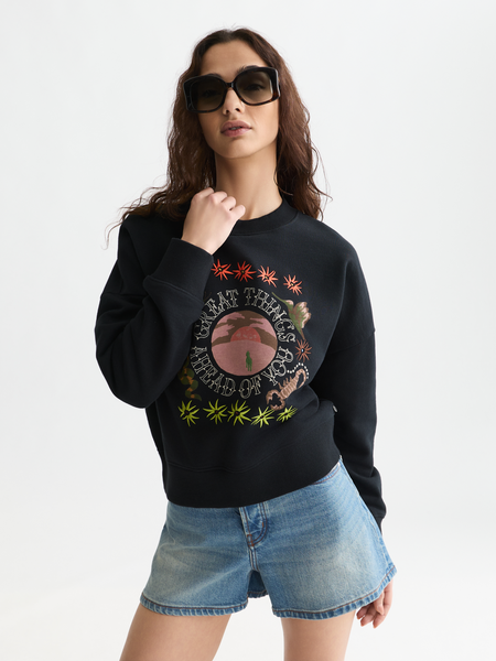 Artwork relaxed sweatshirt – Scotch & Soda Amsterdam