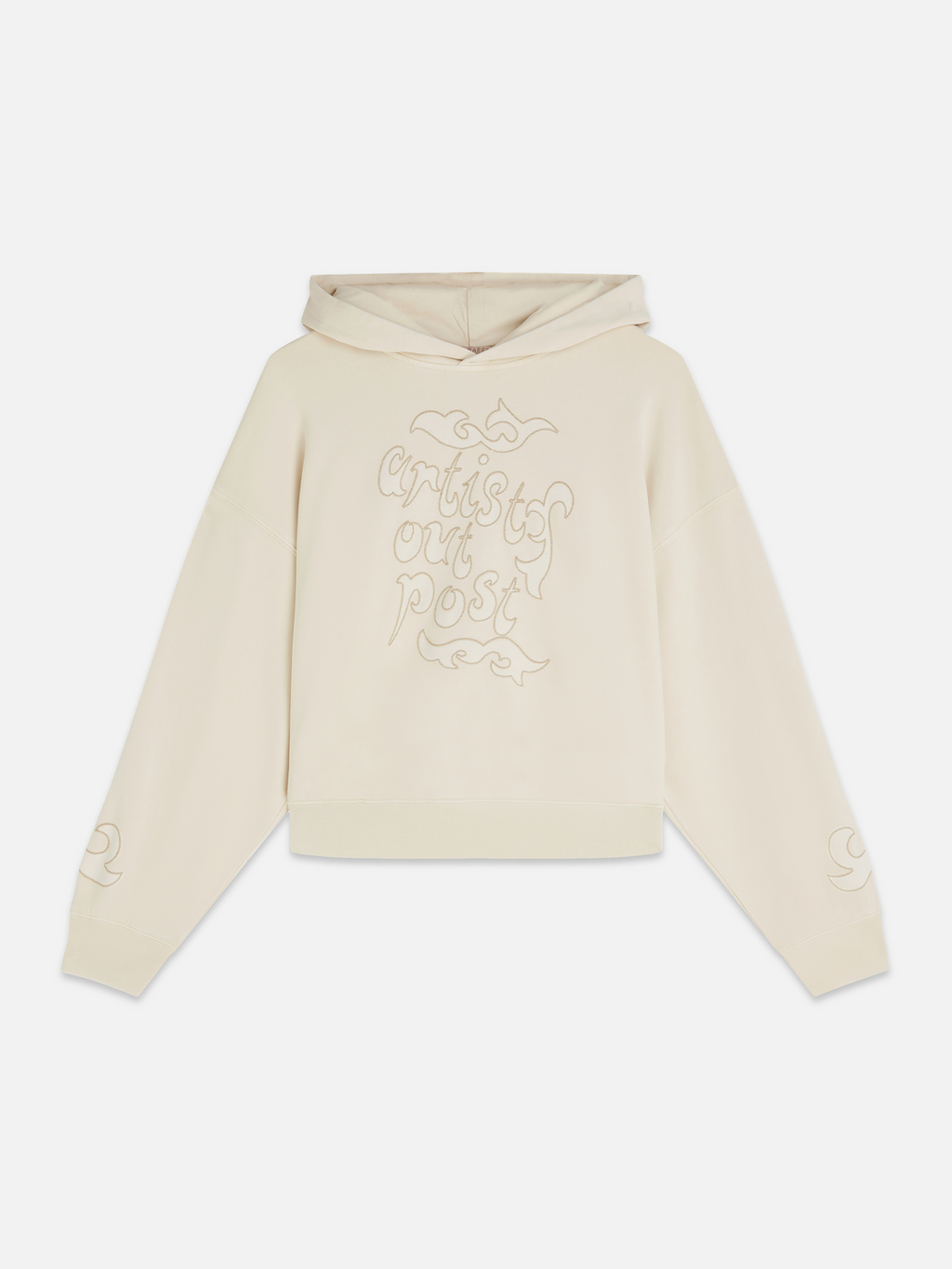 Washed artwork hoodie