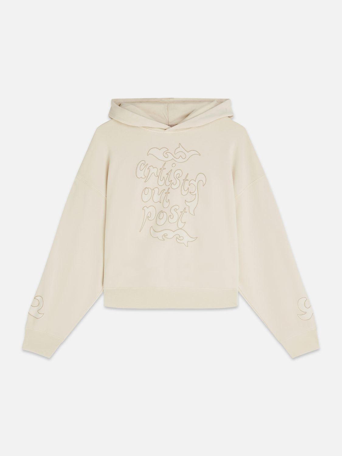Washed artwork hoodie