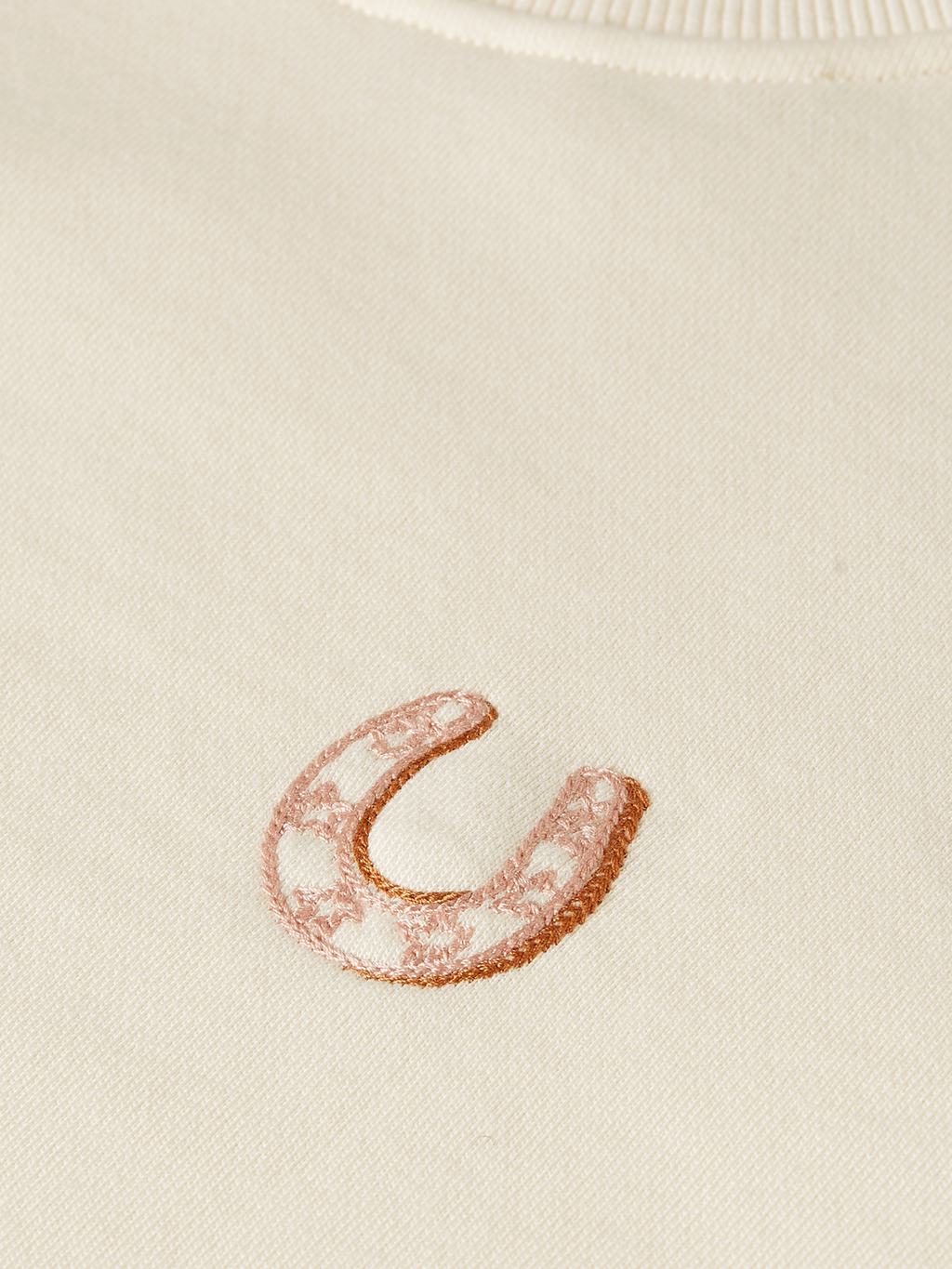 Embroidered regular-fit sweatshirt