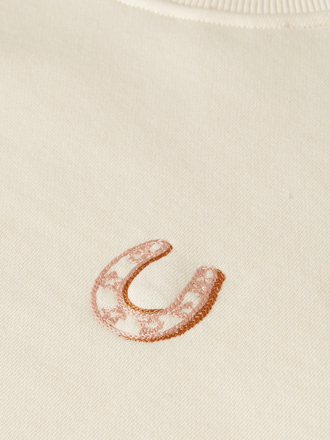 Embroidered regular-fit sweatshirt