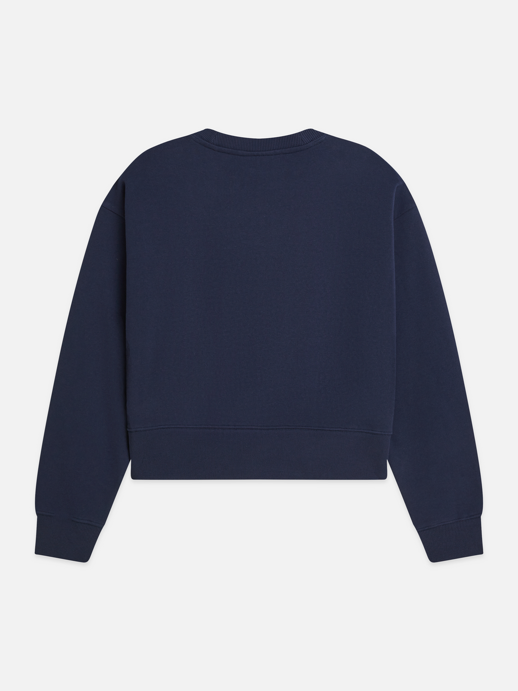 Ribbon embroidered loose sweatshirt