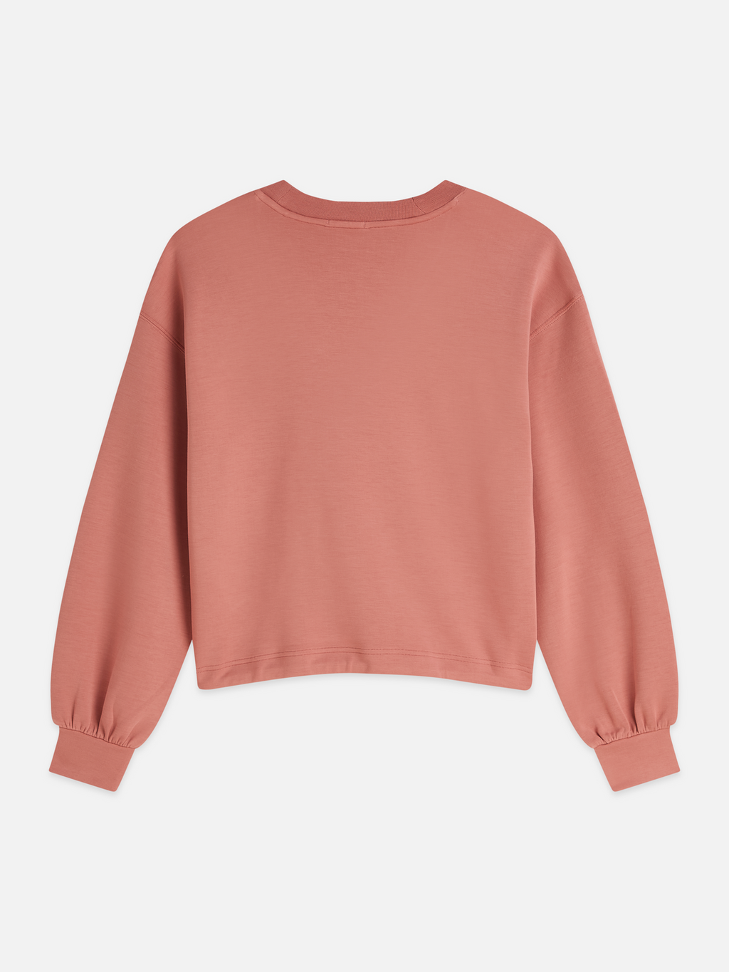Modal V-neck sweatshirt