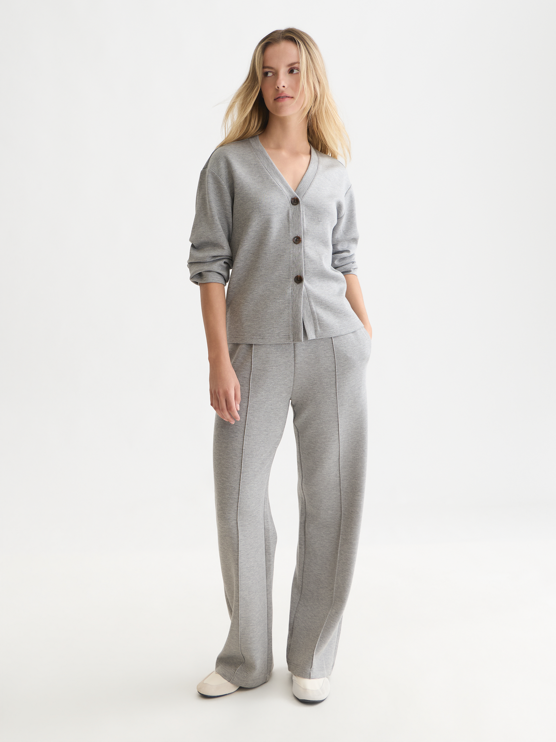 Modal Stretch Jersey Cardigan