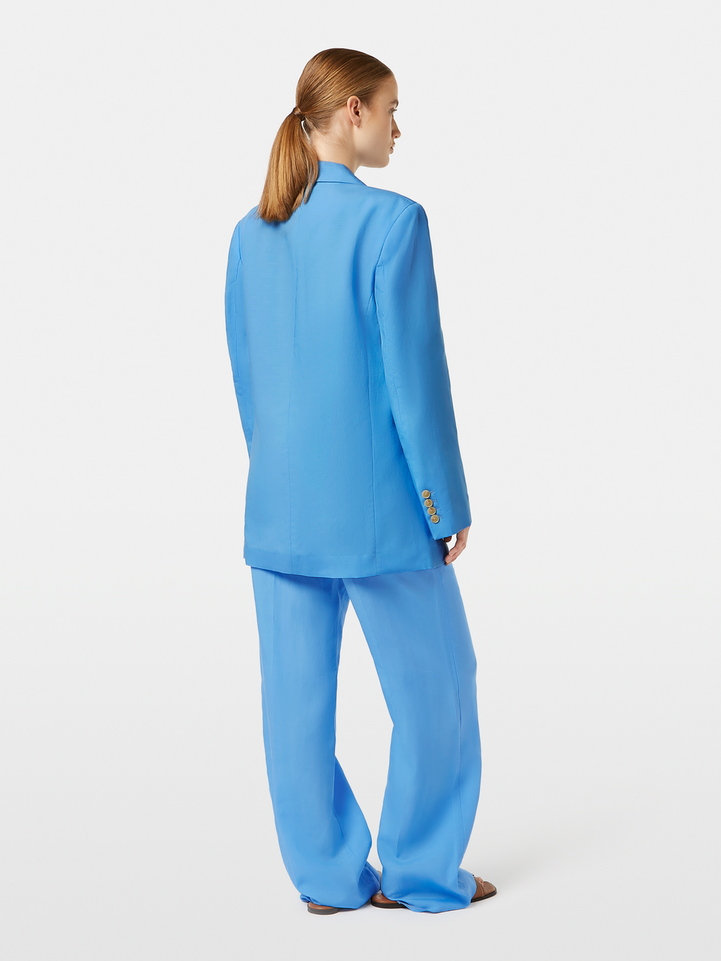 Boyfriend Linen Blazer