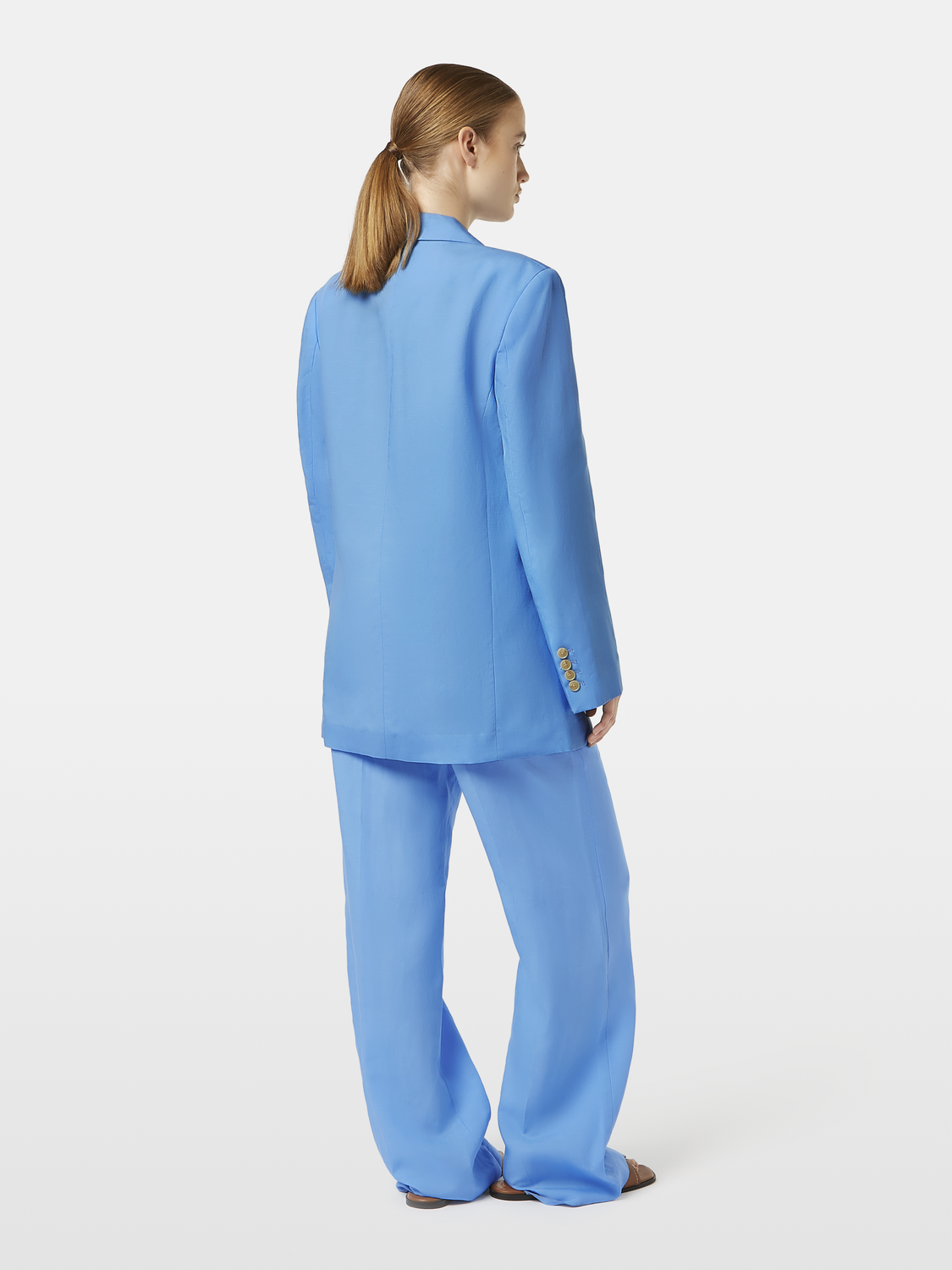 Boyfriend Linen Blazer