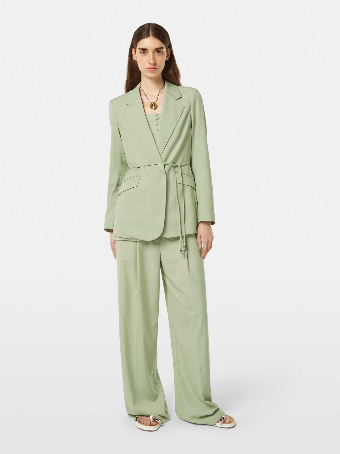 Belted Blazer
