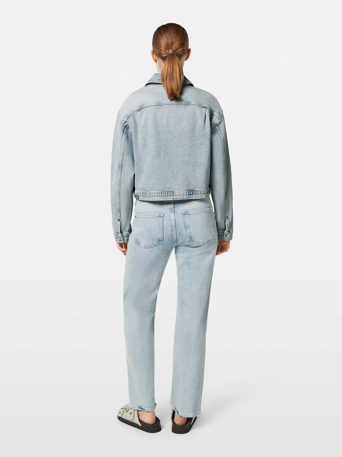 Cropped Denim Jacket
