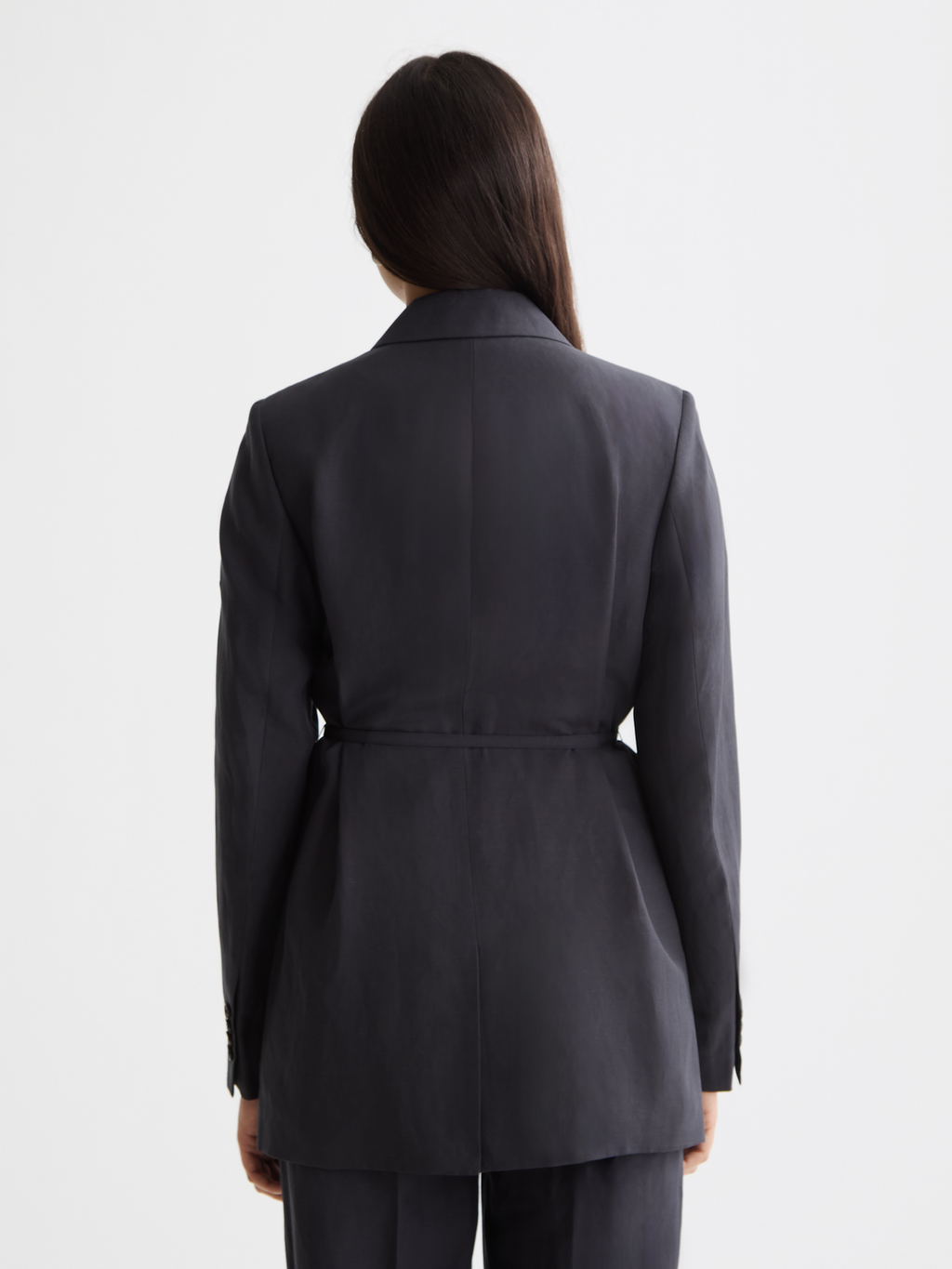 belted blazer