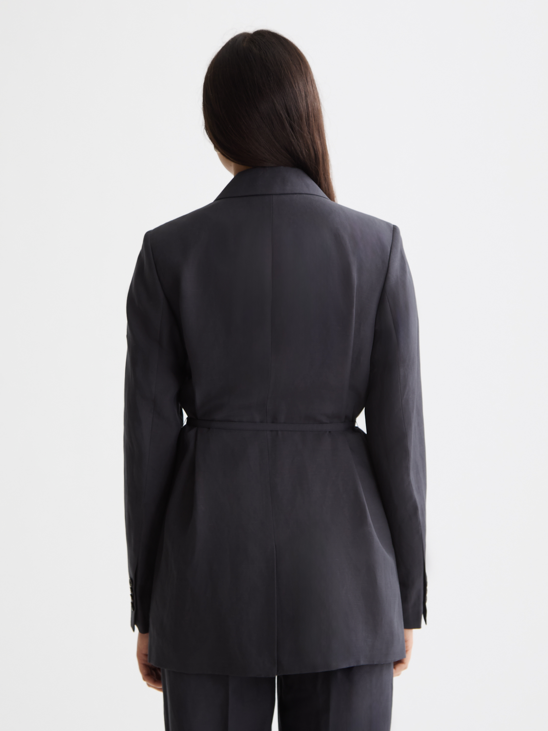 belted blazer