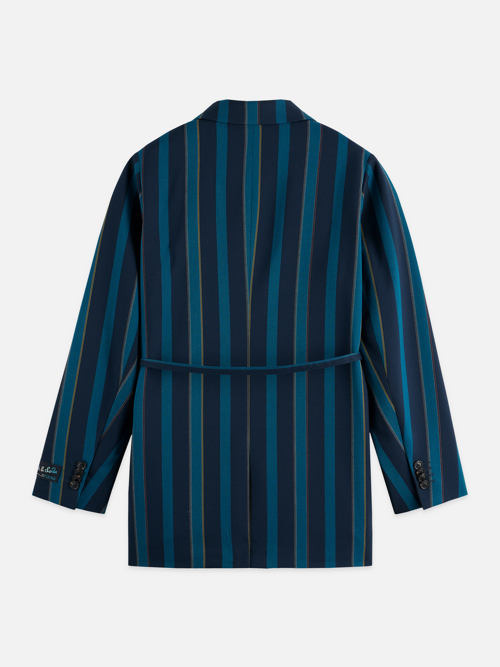 Blanket stripe blazer