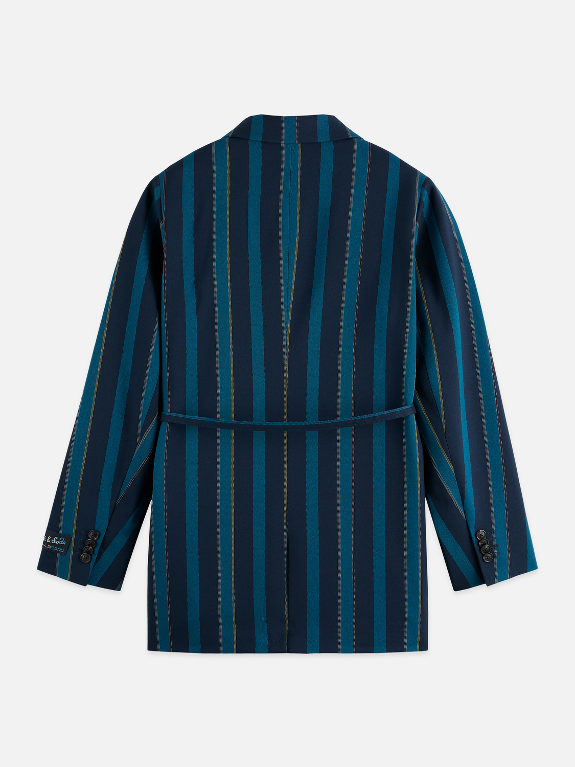 Blanket stripe blazer