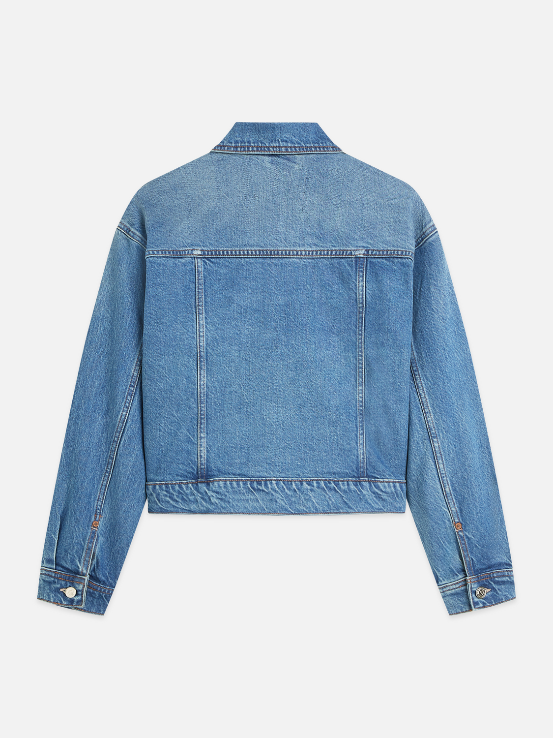 Denim trucker jacket