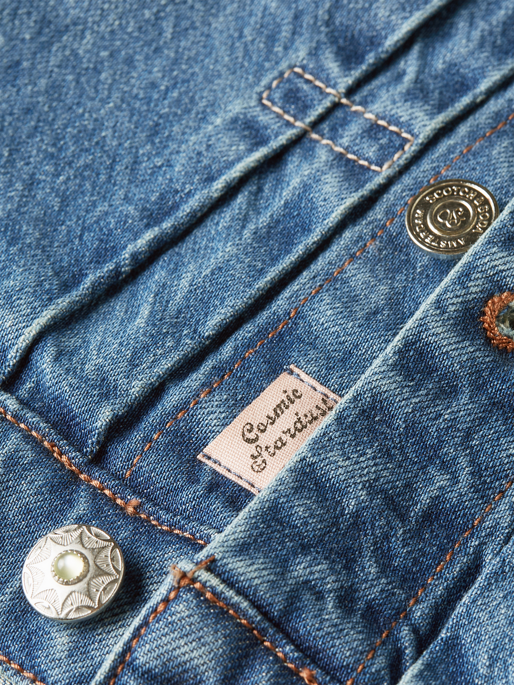 Denim trucker jacket