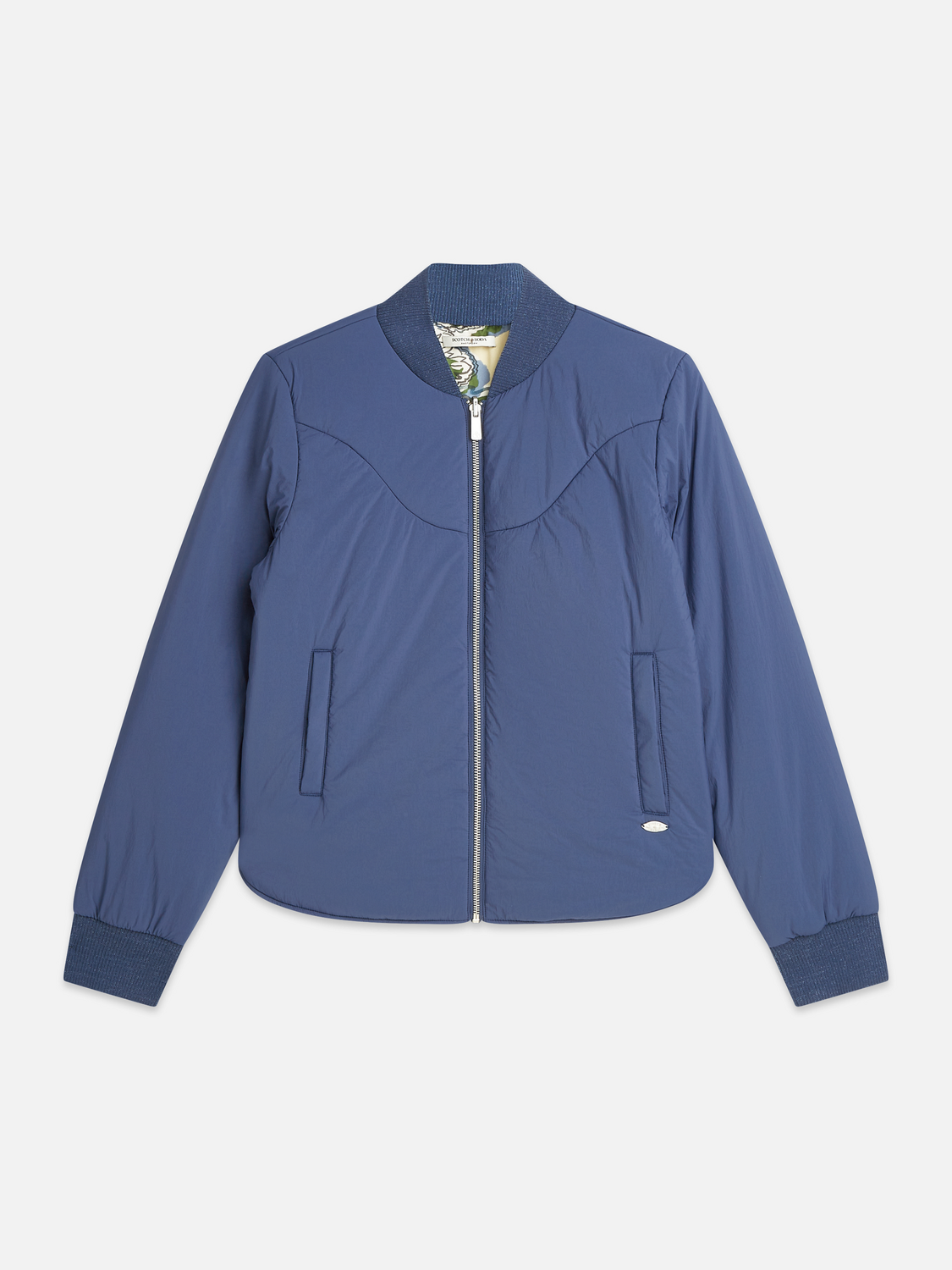 Reversible bomber jacket