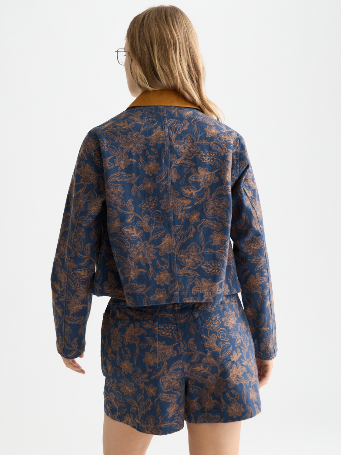 Embroidered cotton jacket