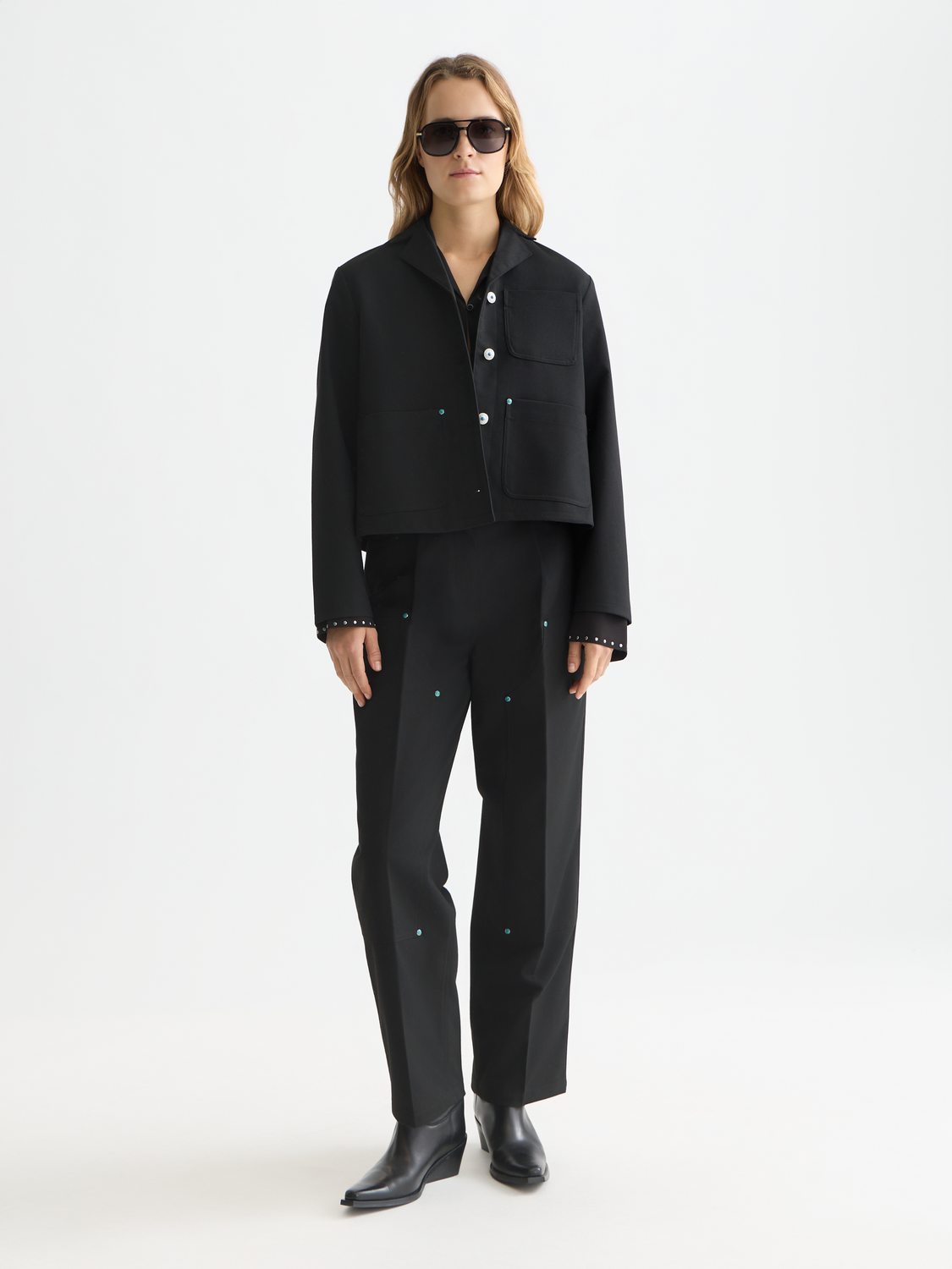 Western trucker jacket