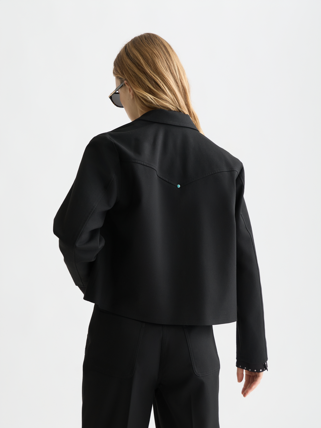 Western trucker jacket