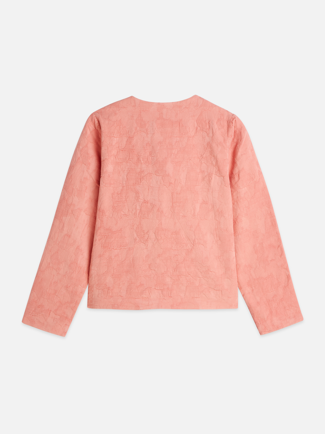 Structured jacquard blazer