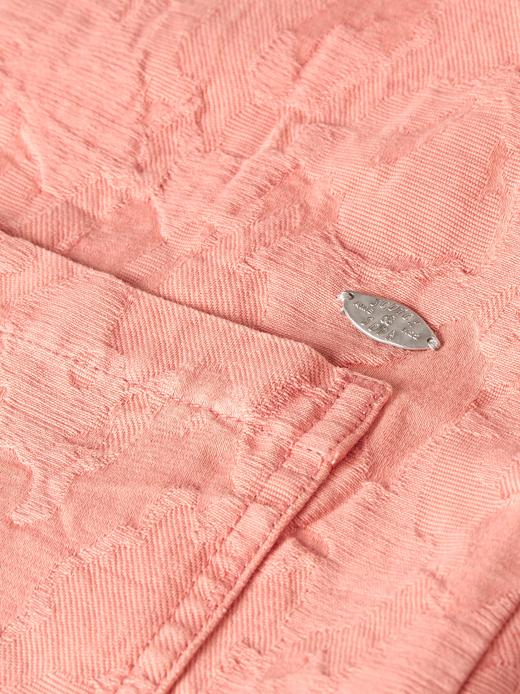 Structured jacquard blazer