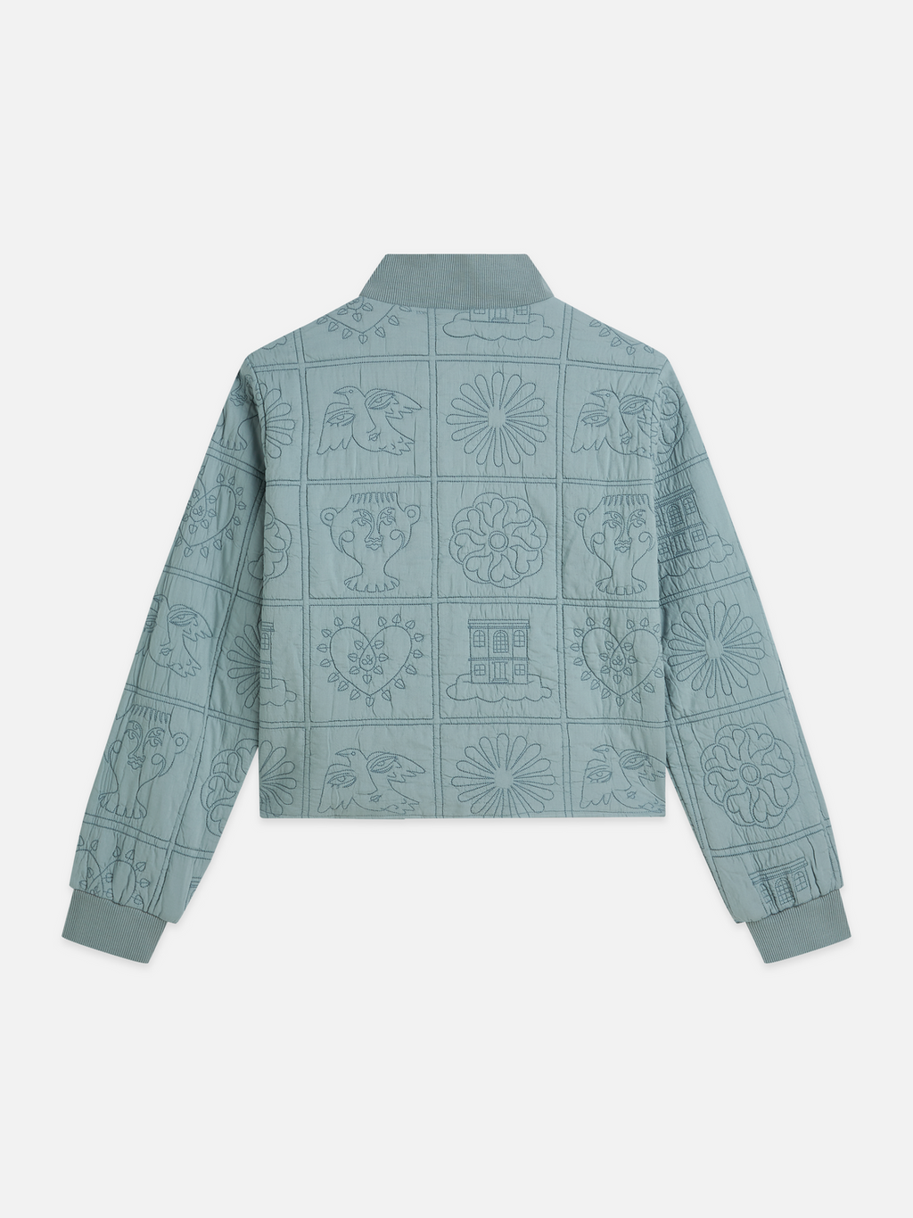 Scotch & Soda x Royal Delft Quilted Reversible Jacket