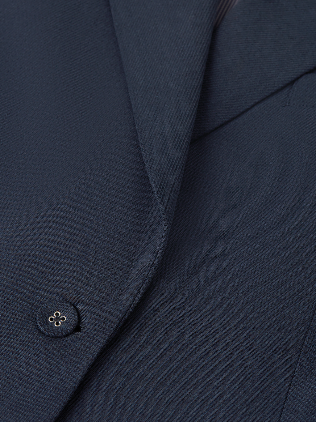 Gabardine relaxed single breasted blazer