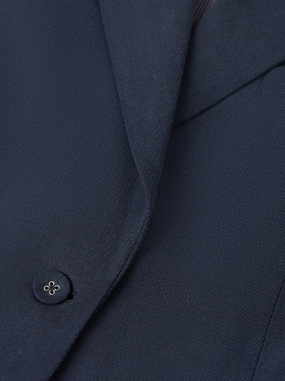 Gabardine relaxed single breasted blazer