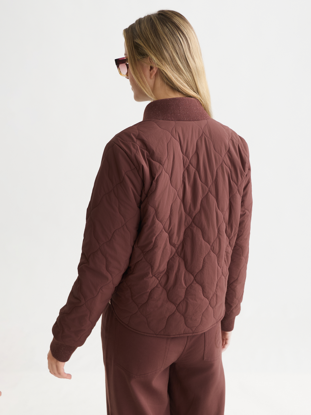 Reversible Quilted Bomber Jacket
