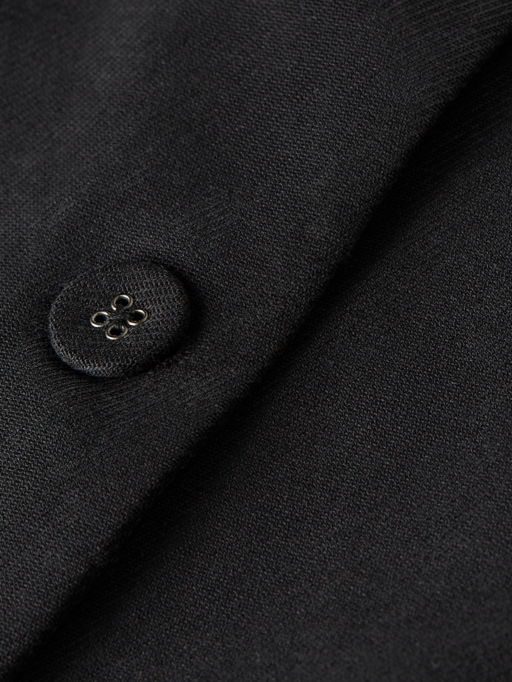 Lyocell-Cotton Gabardine Fitted Blazer