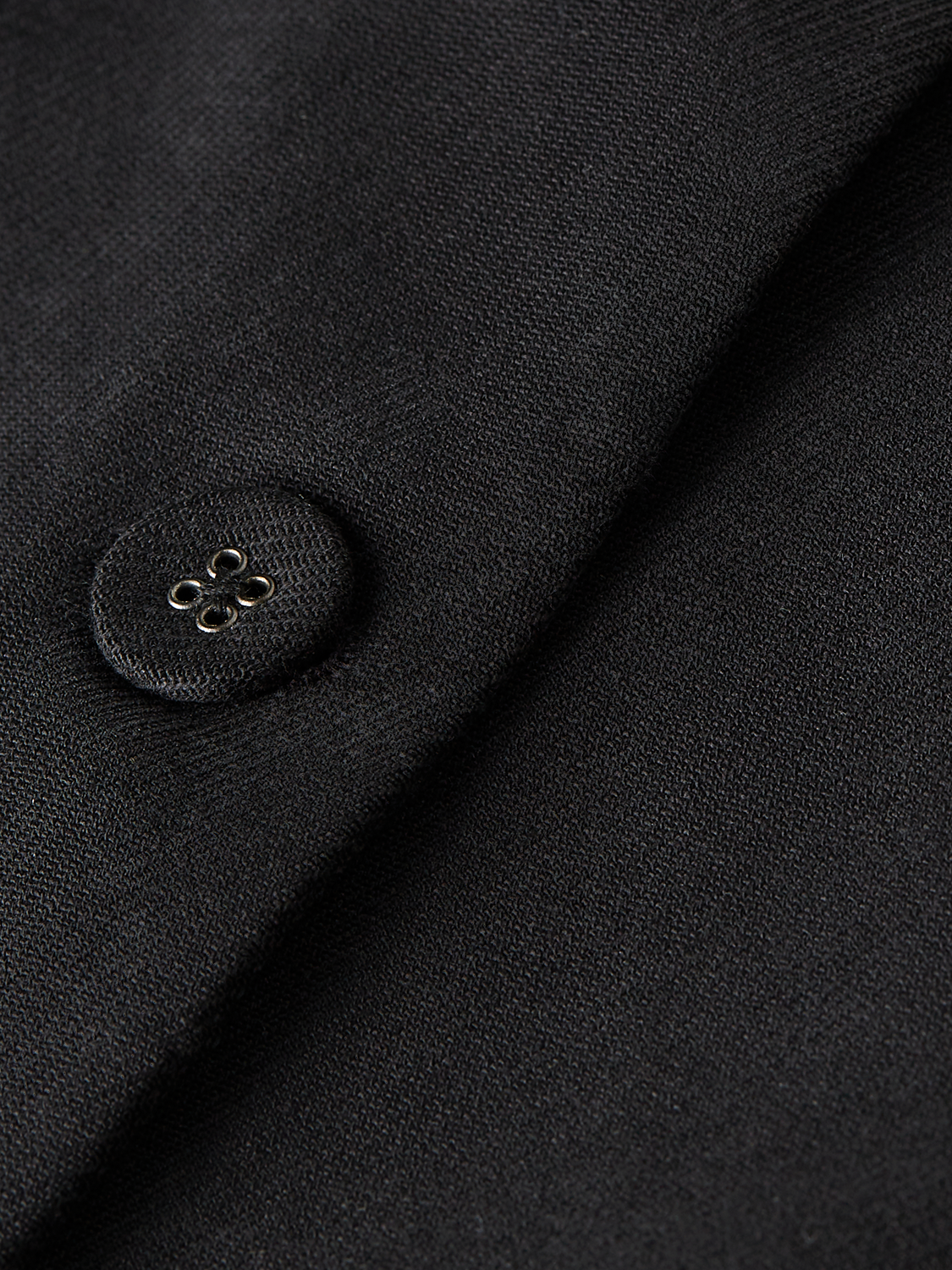 Lyocell-Cotton Gabardine Fitted Blazer