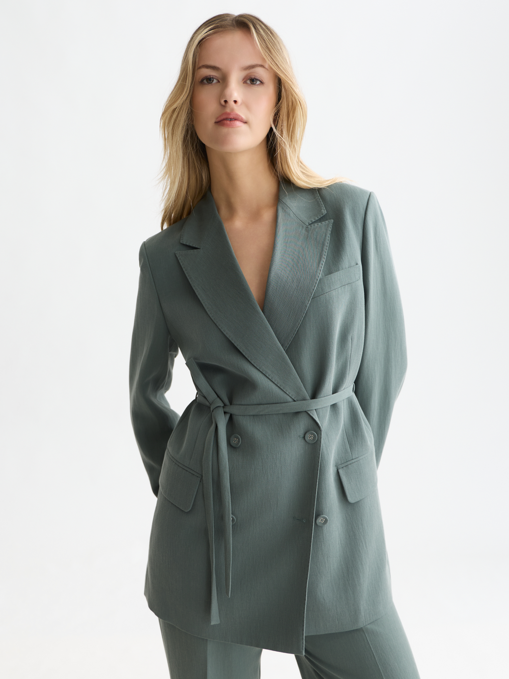 Double-breasted blazer