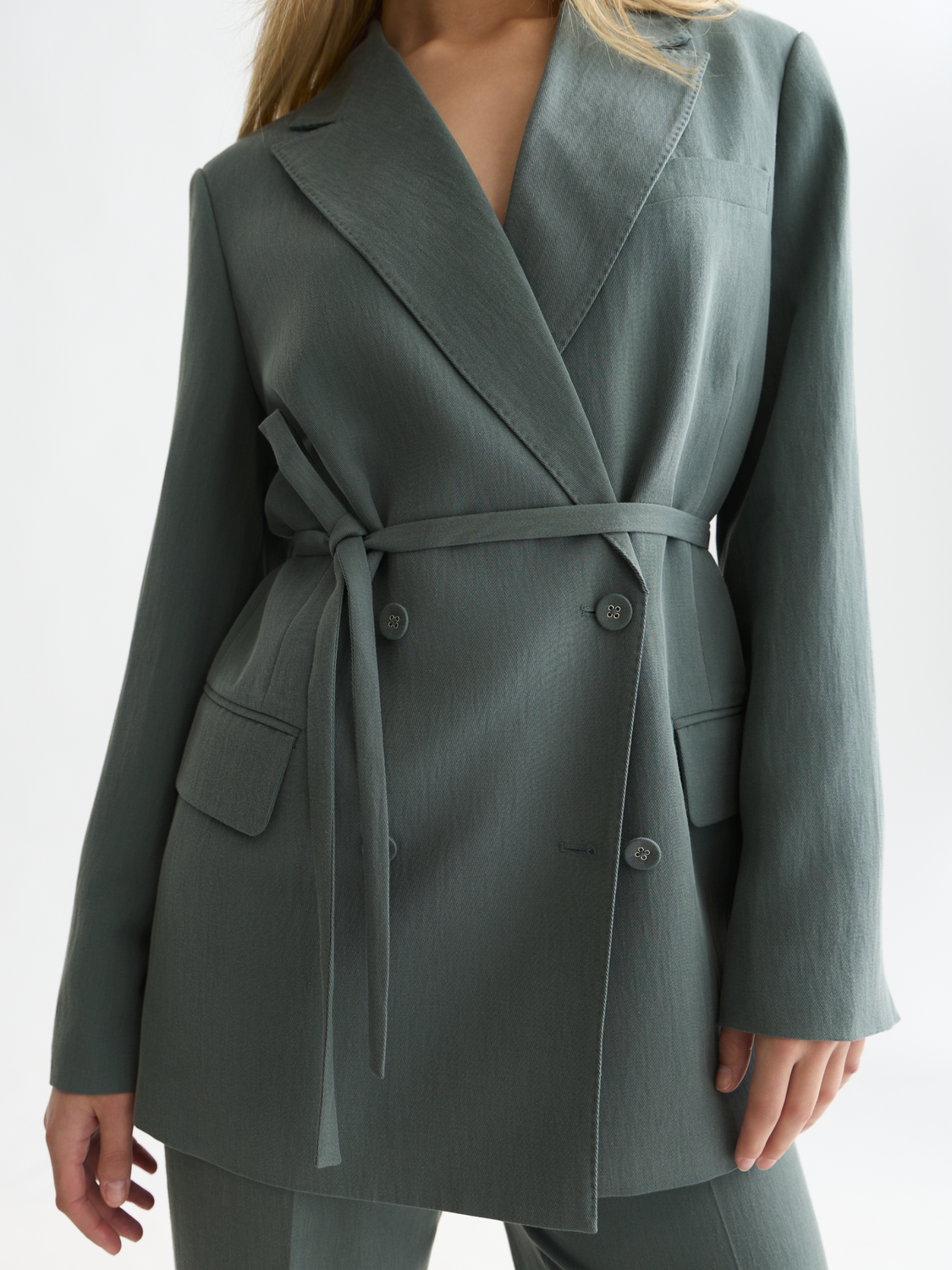 Double-breasted blazer