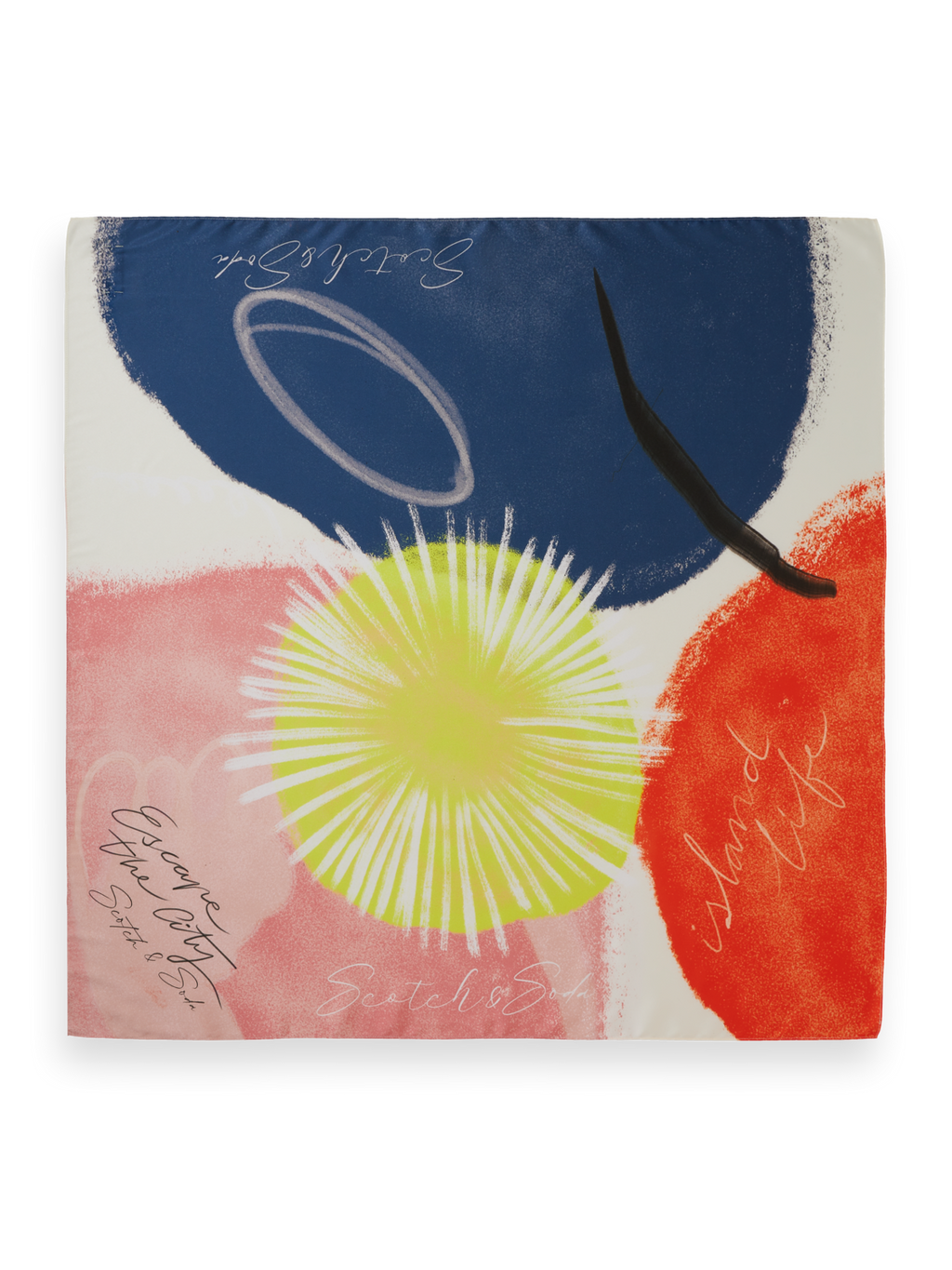 Abstract Sun Scarf