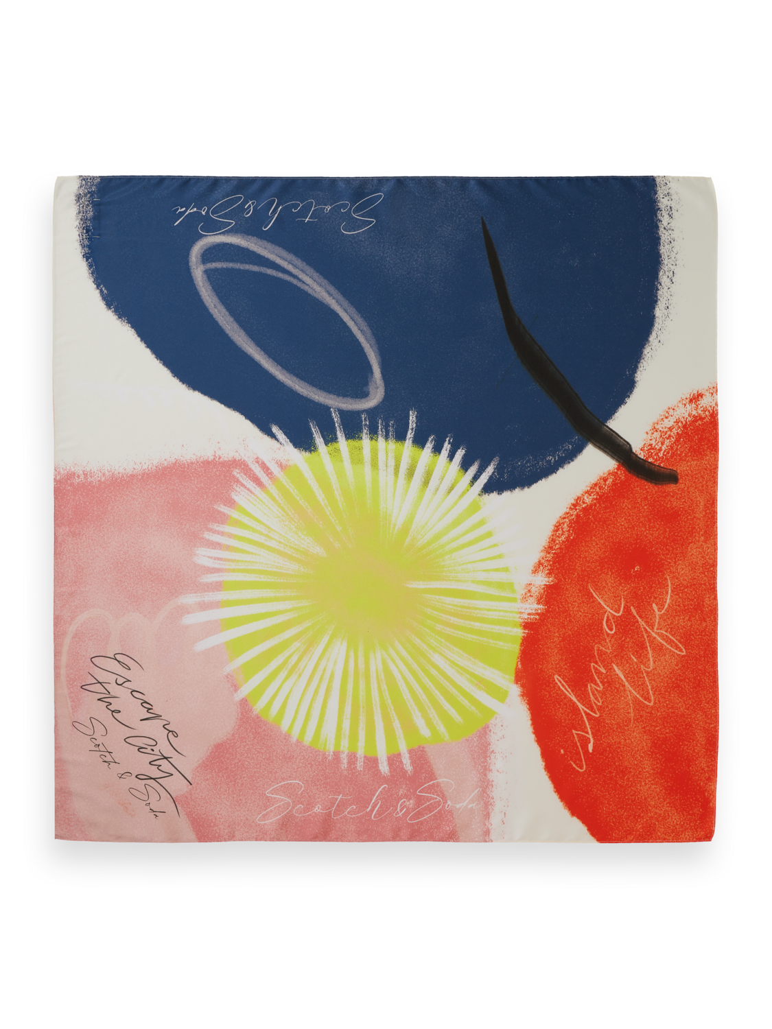 Abstract Sun Scarf