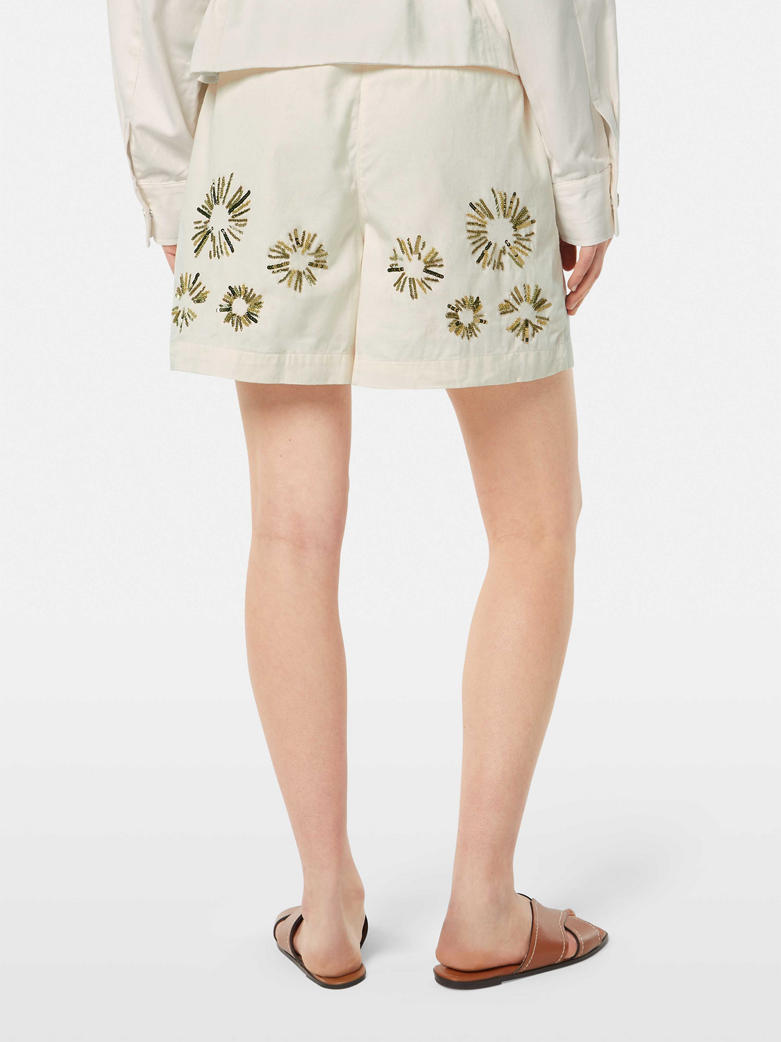 Embroidered Shorts