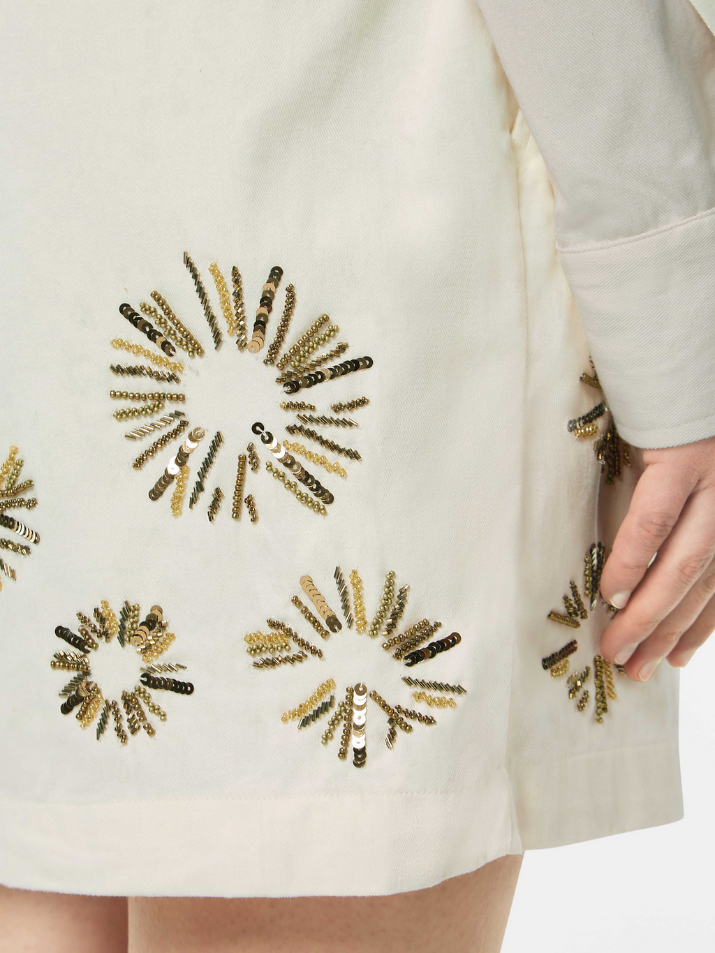 Embroidered Shorts
