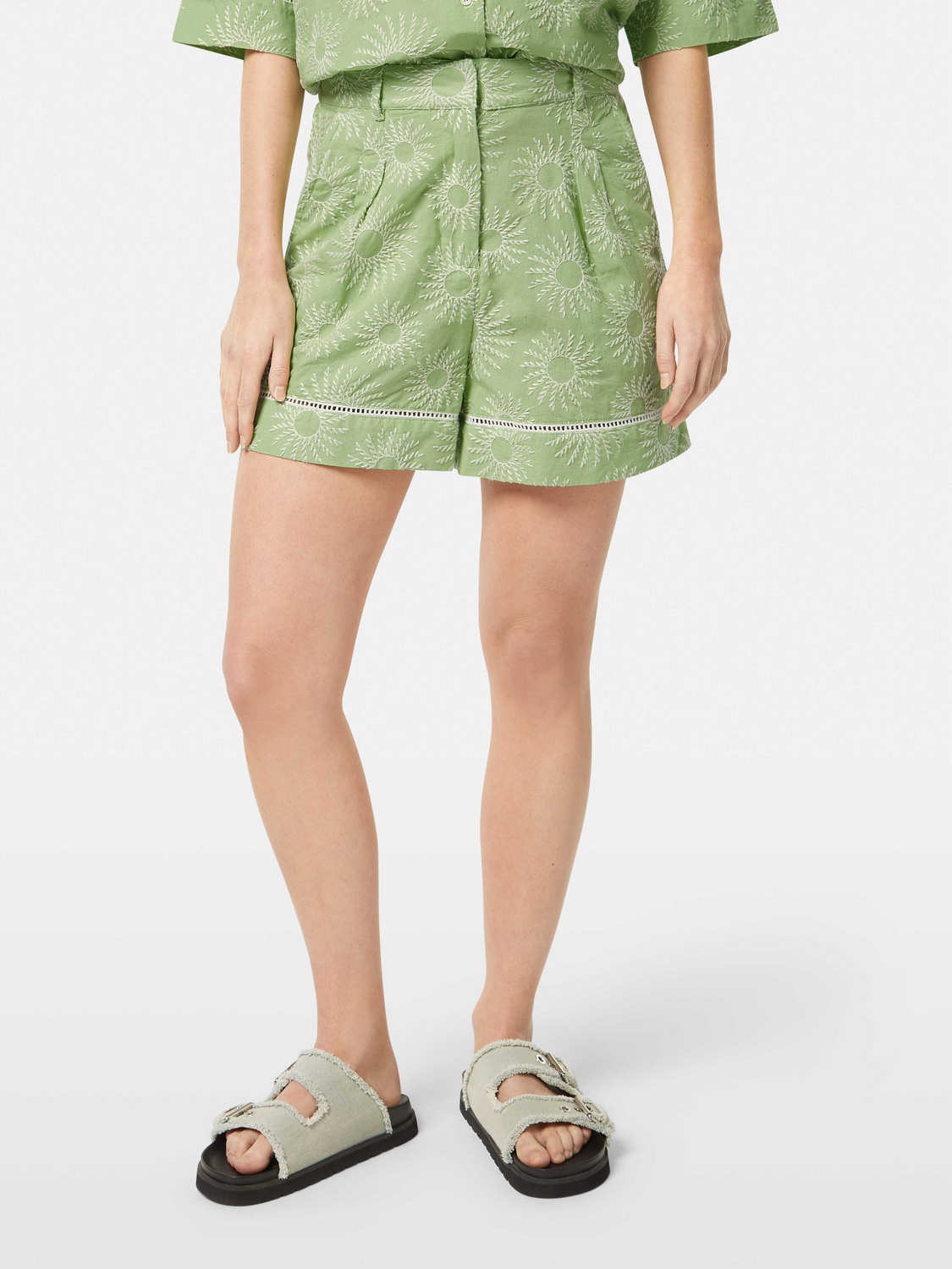 Broderie Shorts