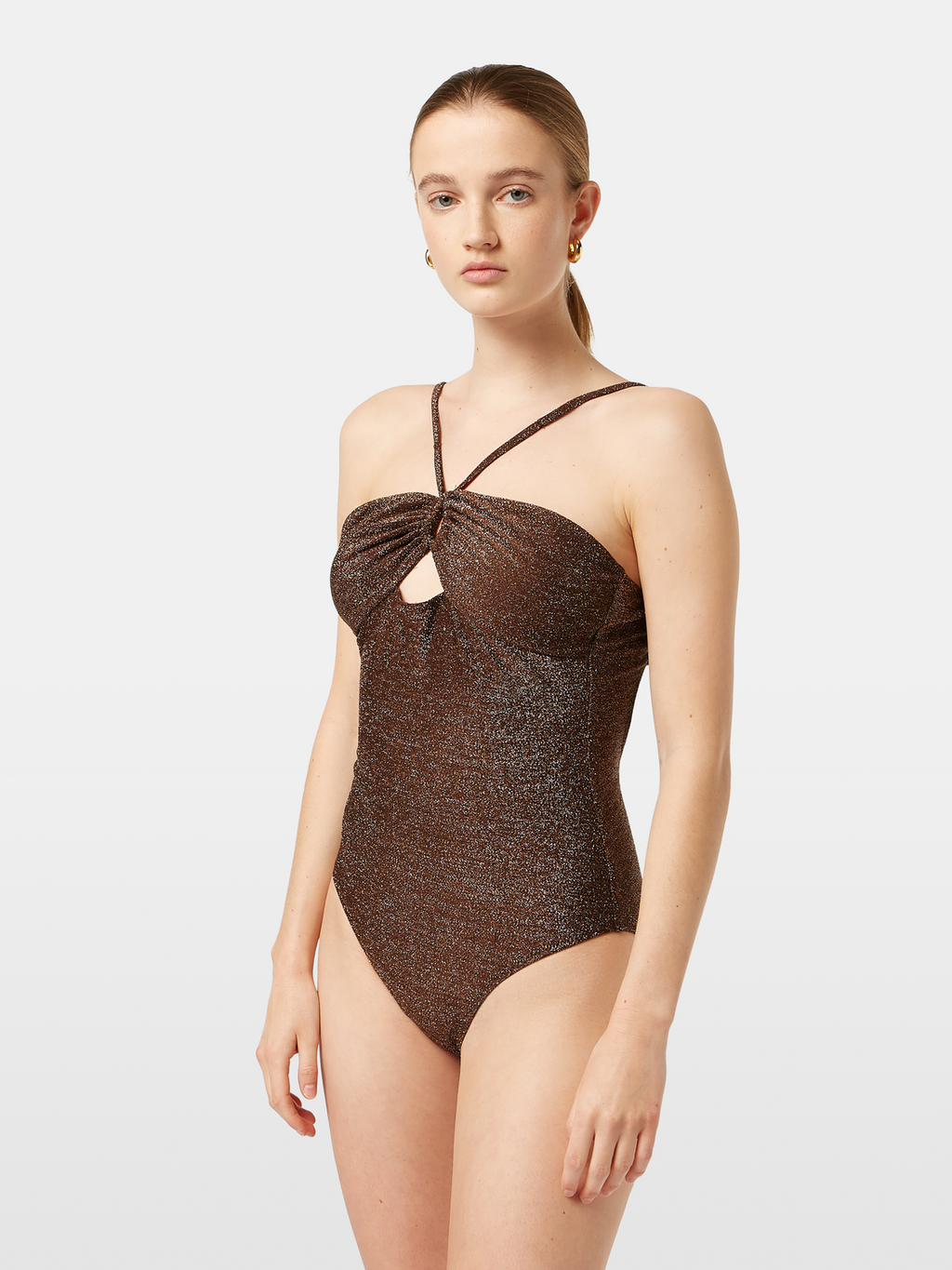 Lurex swimsuit