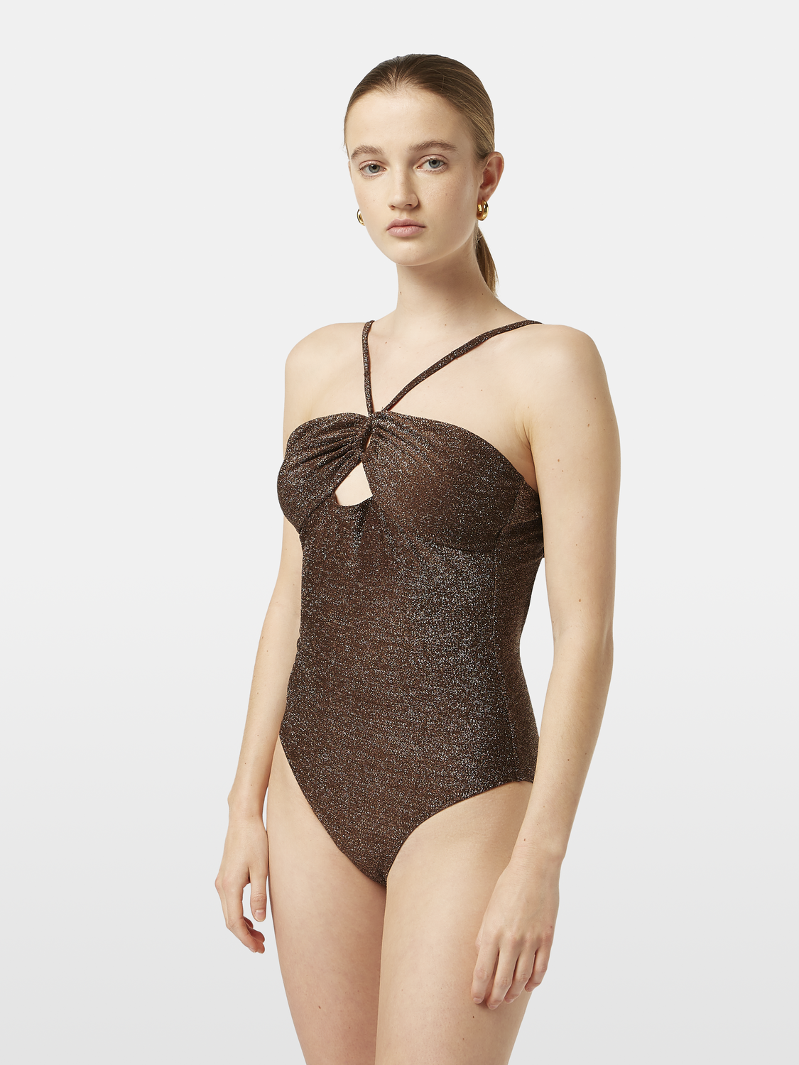 Lurex swimsuit