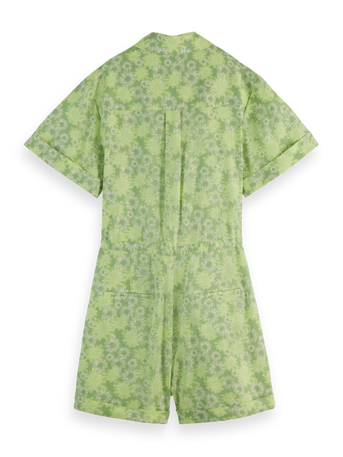 Linen Utility Playsuit