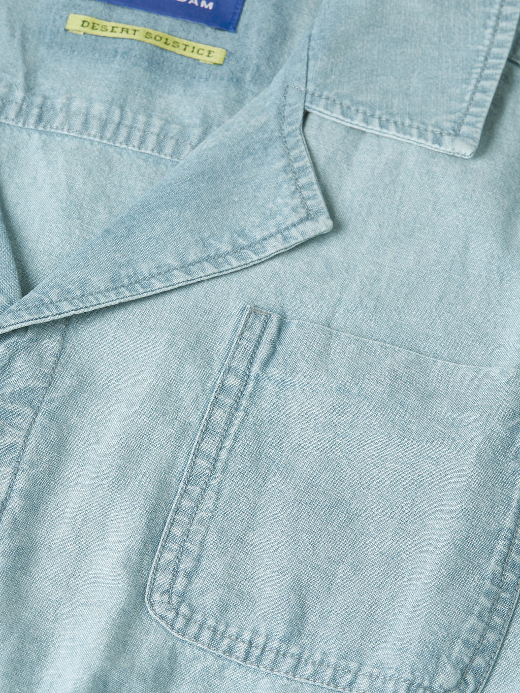 Lightweight denim playsuit