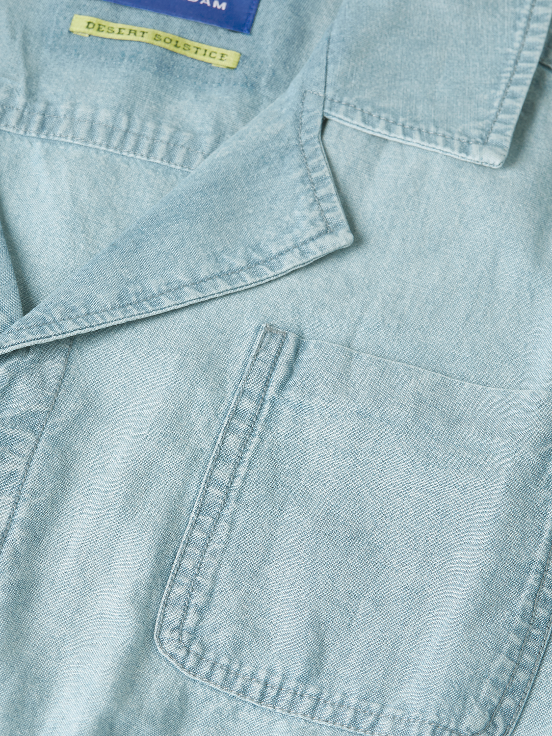 Lightweight denim playsuit