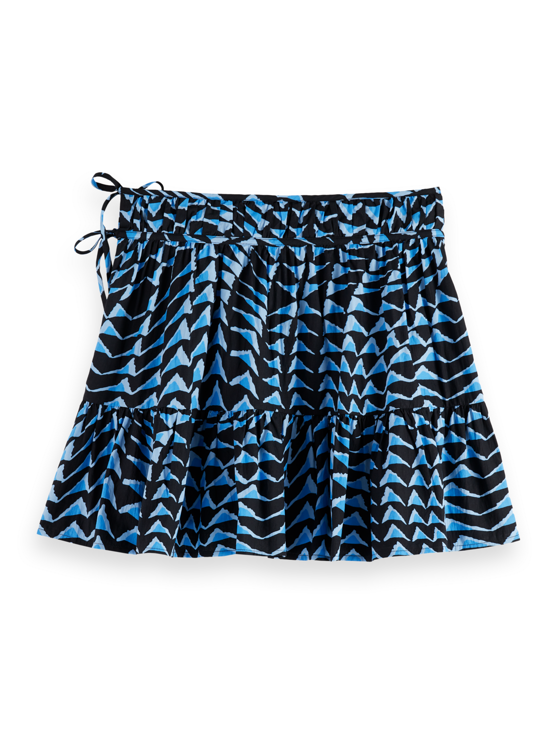 Mini skirt with gathering