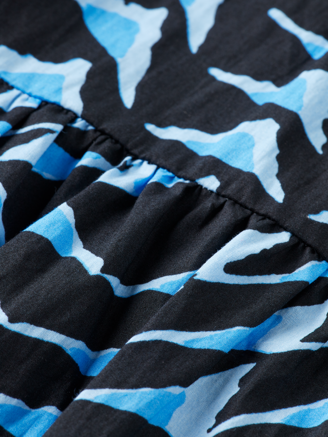 Mini skirt with gathering