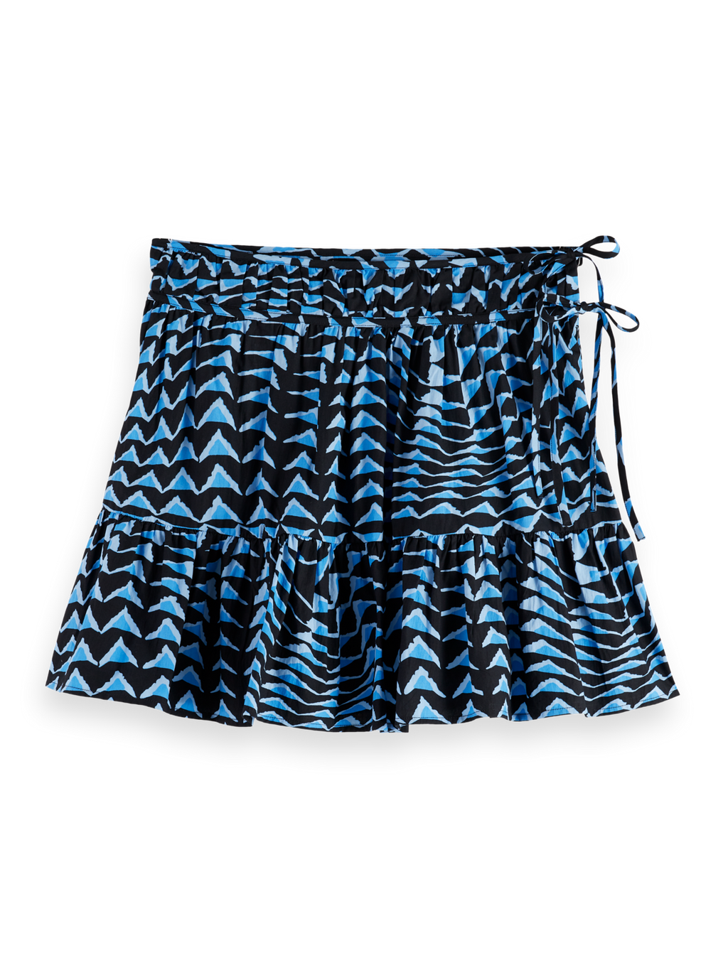 Mini skirt with gathering