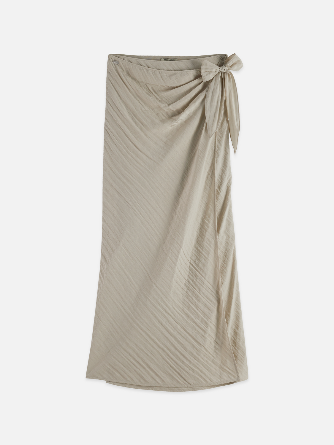 Tie wrap skirt